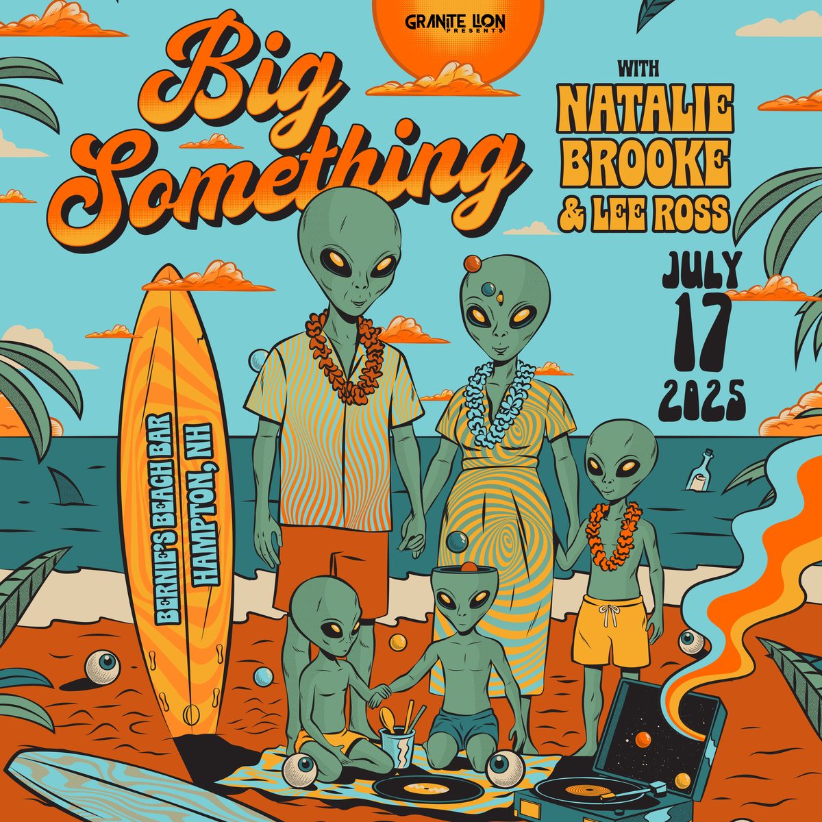 Big Something show poster print